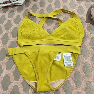 Herve leger swim suit